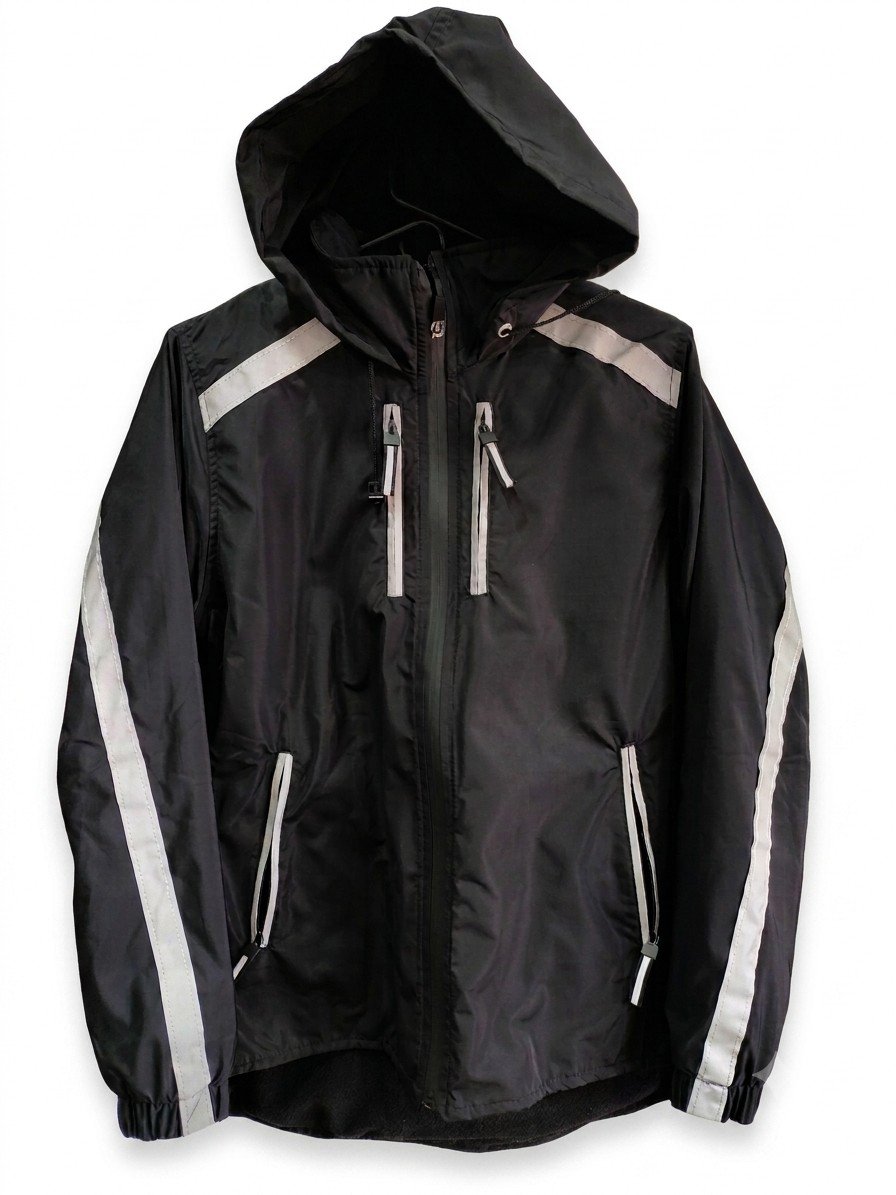 Chaqueta motero reflectivo