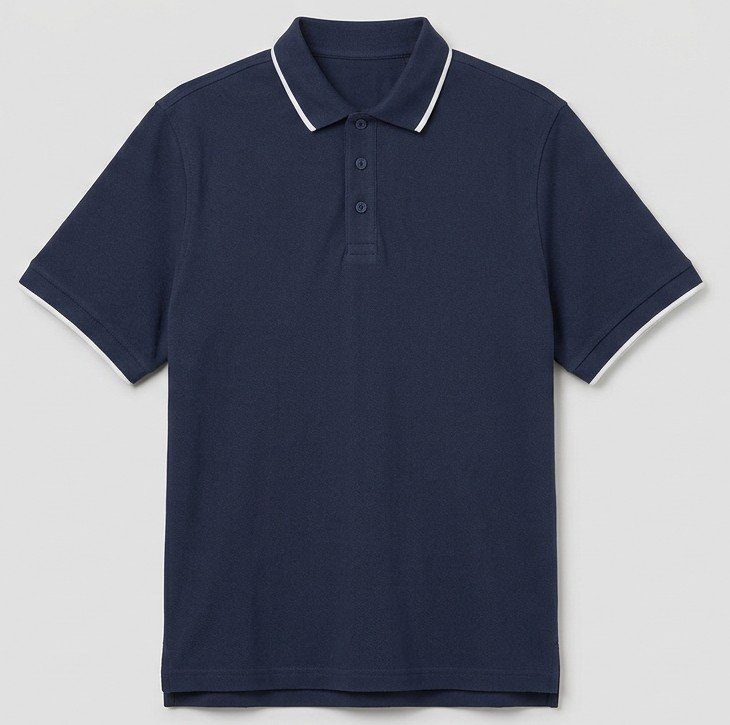 Camiseta polo corta