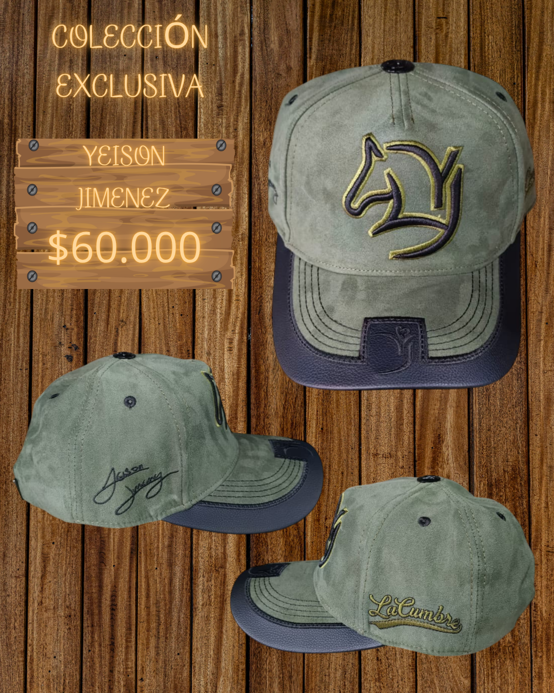 Gorra Yeison Jiménez Camo